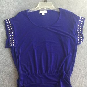MICHAEL KORS - Royal  Dress - Size LARGE - NEW!